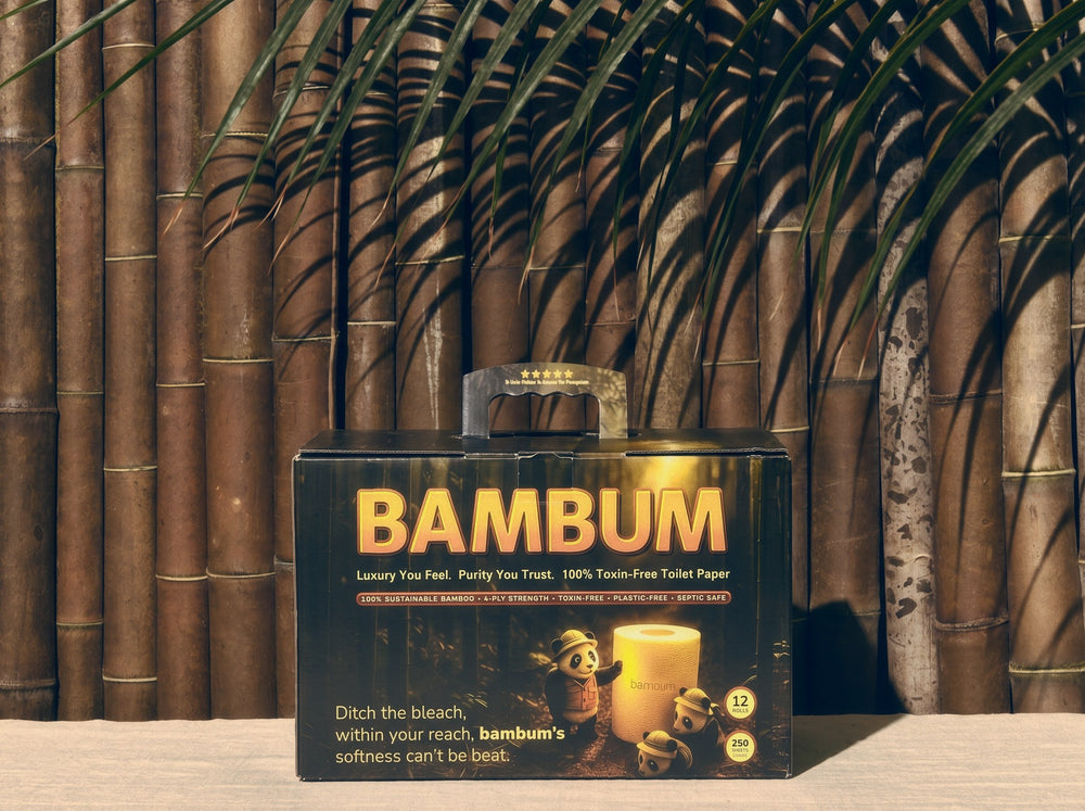 48 Rolls · Bamboo Toilet Paper