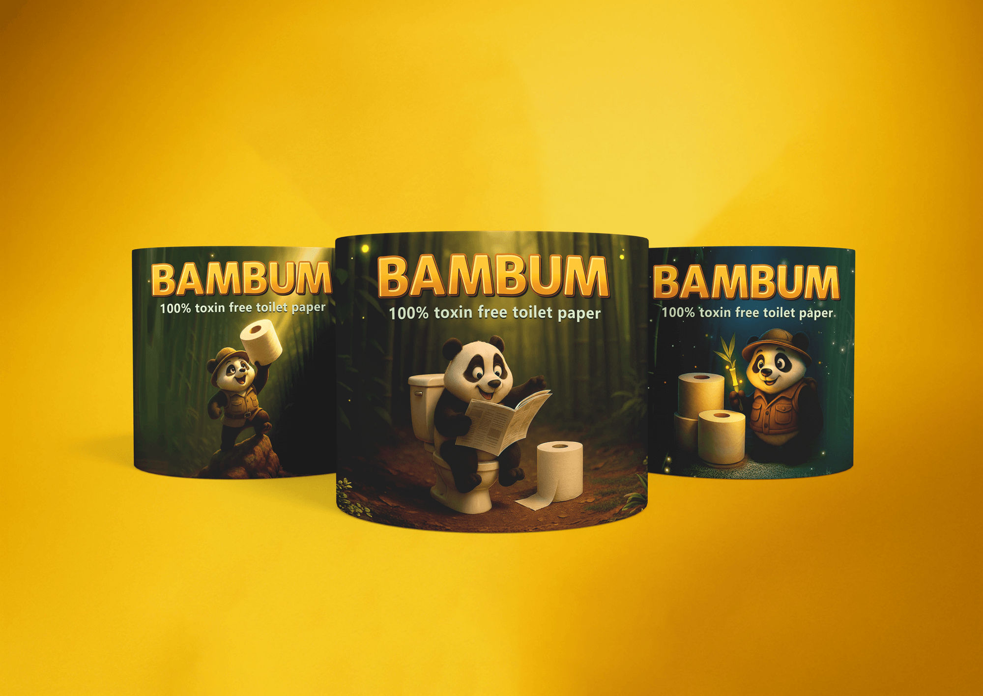 Bambum Bamboo Toilet Paper – Luxury Look in Bathroom
